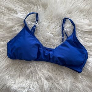 Blue Women's Bikini Top